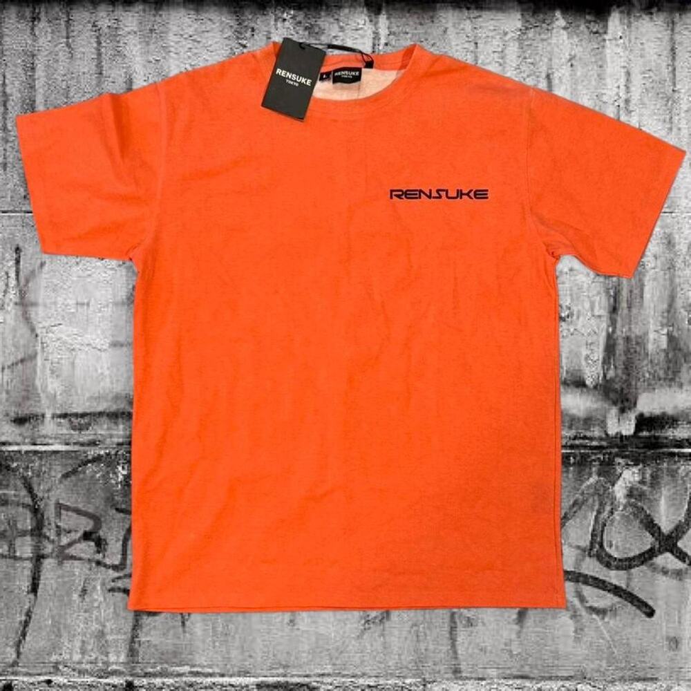 Rensuke Tokyo Orange Heat Reactive Color Changing Tee Large New With Tags NWT